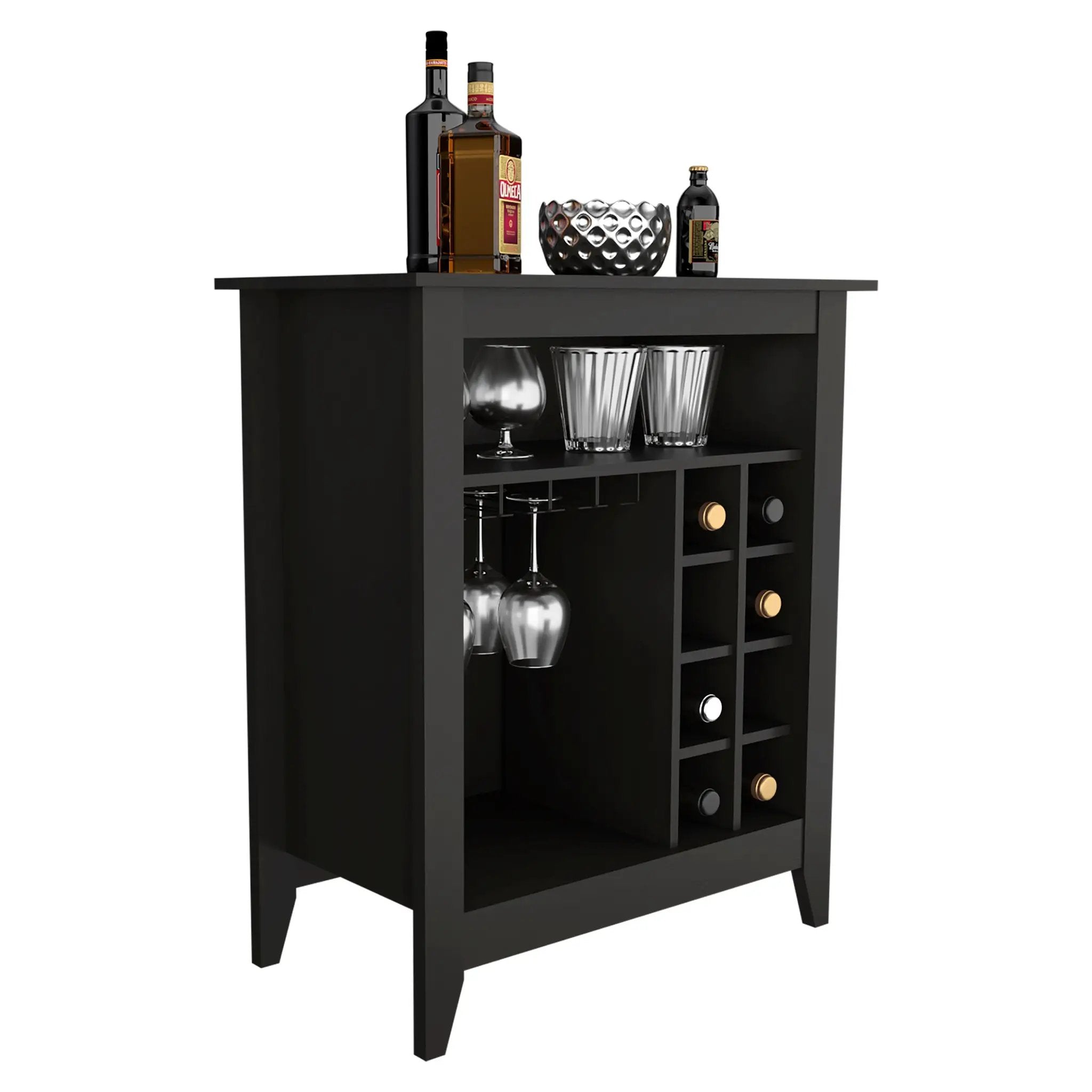 Mojito Bar Cabinet, One Open Drawer, One Open Shelf by HouseOfZazla
