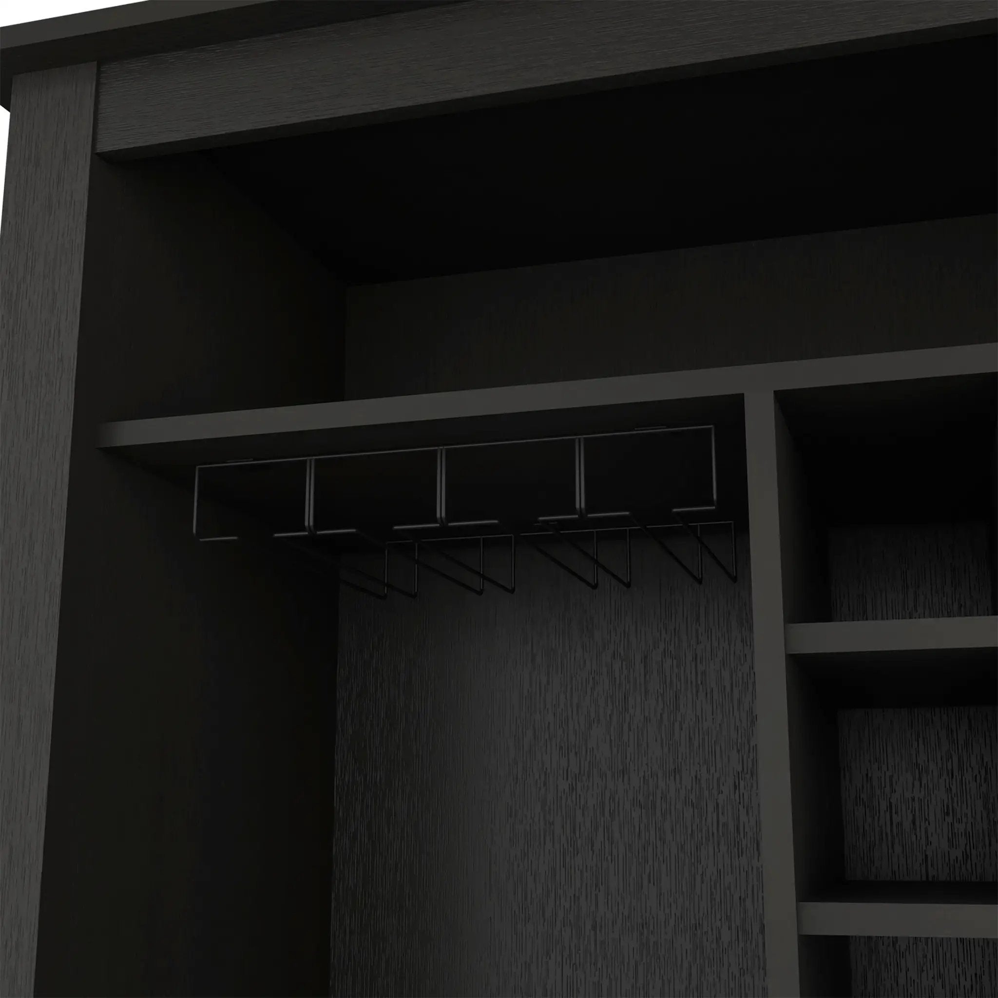 Mojito Bar Cabinet, One Open Drawer, One Open Shelf by HouseOfZazla