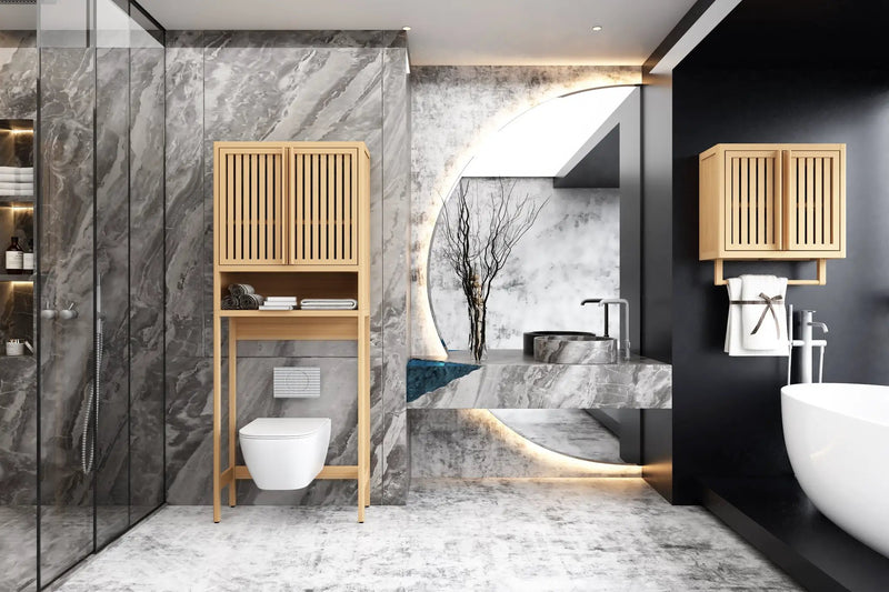 Toilet Storage Rack - Independent Bathroom & Laundry Room by HouseOfZazla