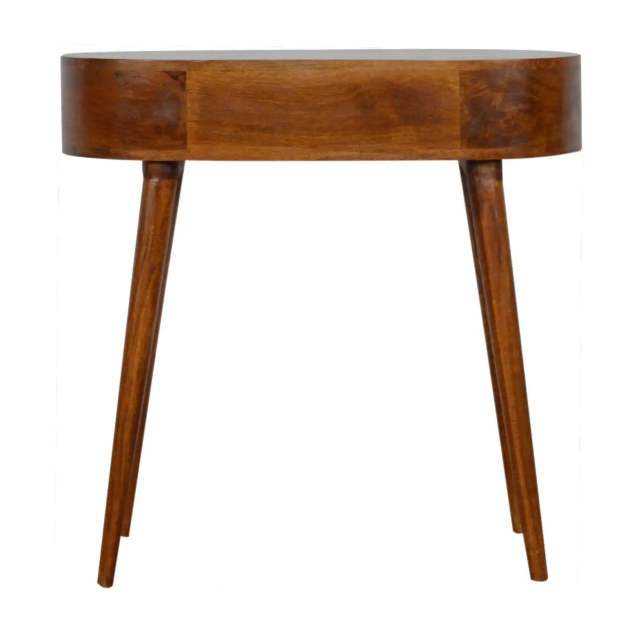 Solid Wood Albion Console, 1 Drawer, Chestnut by HouseOfZazla