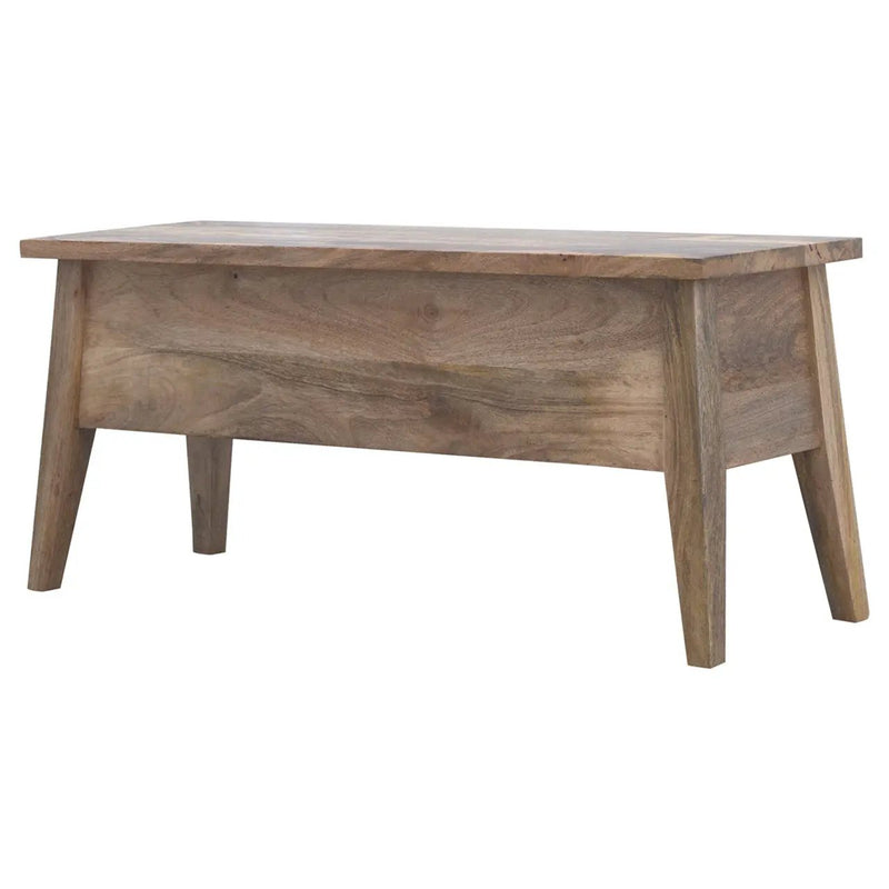 Solid Wood Lid Up Storage Bench by HouseOfZazla
