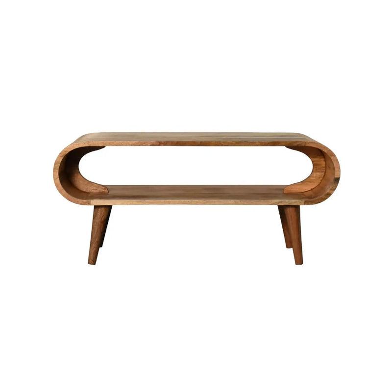 Amaya Nordic Style Oak-ish Coffee Table by HouseOfZazla