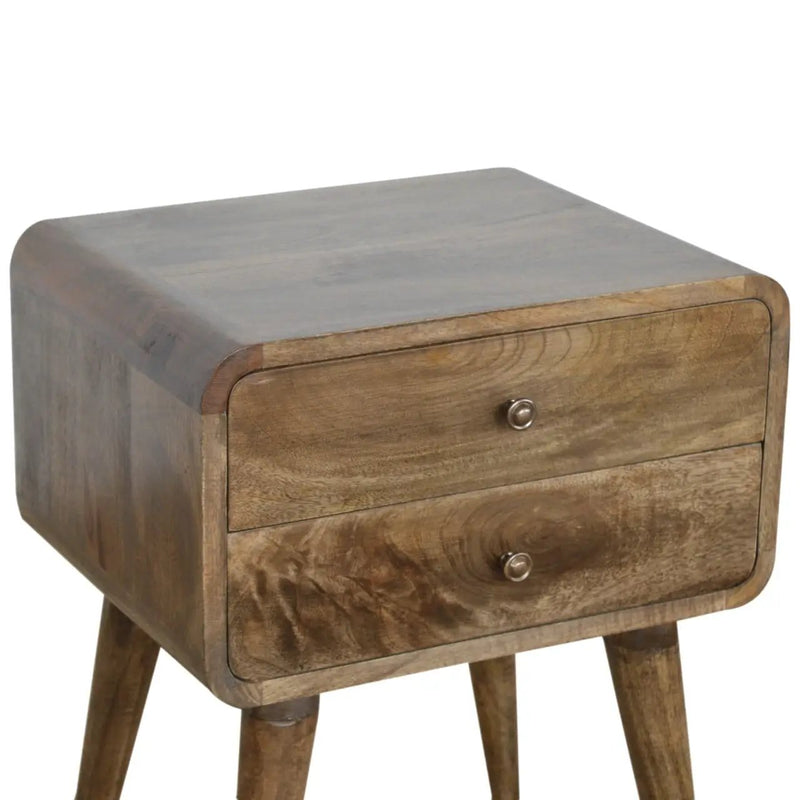 Curved Classic Nightstand by HouseOfZazla