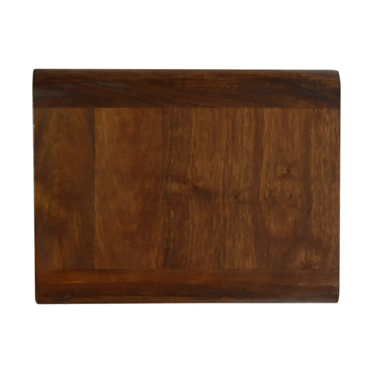 Floating Curved Chestnut Bedside by HouseOfZazla
