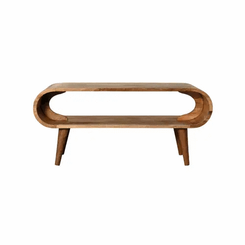 Amaya Nordic Style Oak-ish Coffee Table by HouseOfZazla