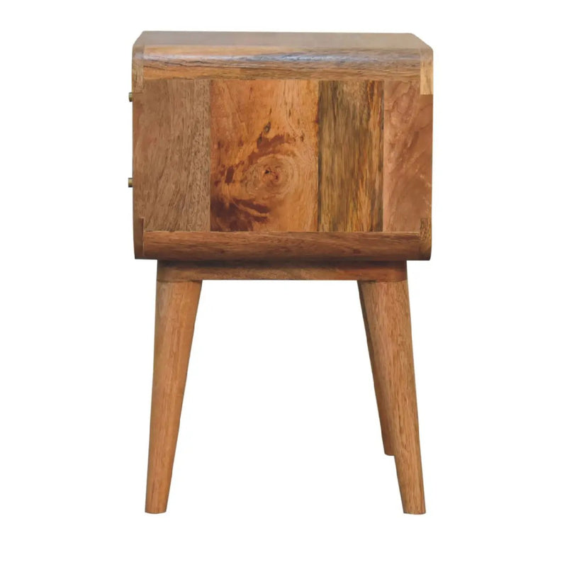Close-Knit 2-Drawer Nightstand, Nordic Legs by HouseOfZazla
