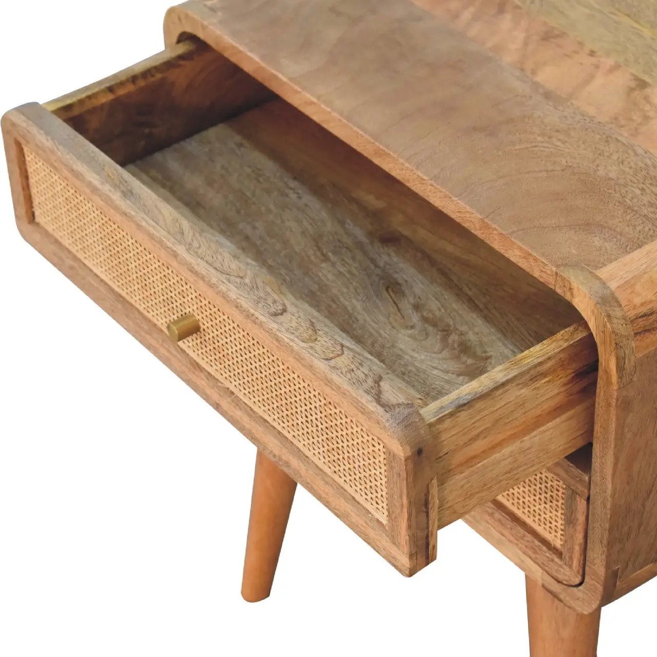 Close-Knit 2-Drawer Nightstand, Nordic Legs by HouseOfZazla