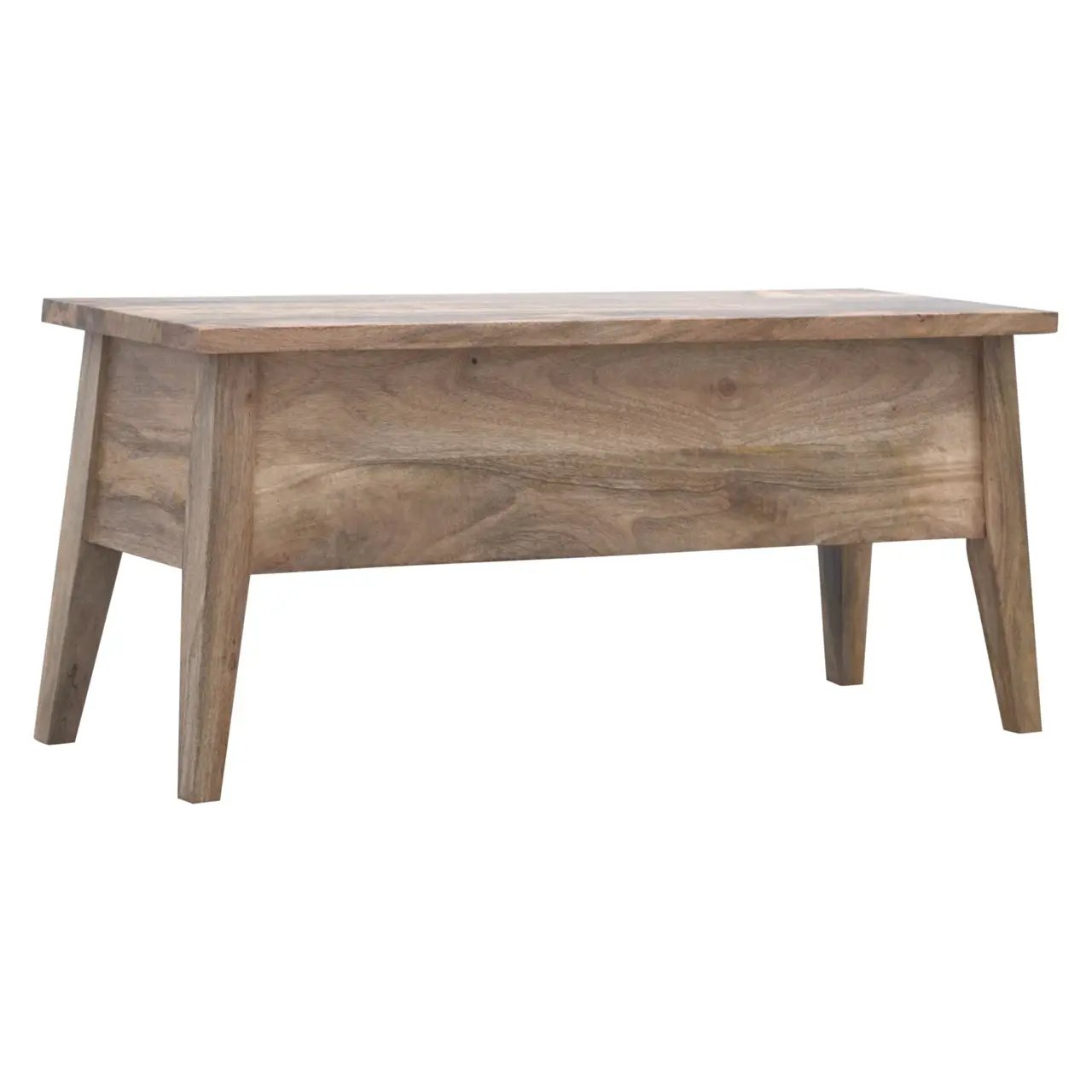 Solid Wood Lid Up Storage Bench by HouseOfZazla