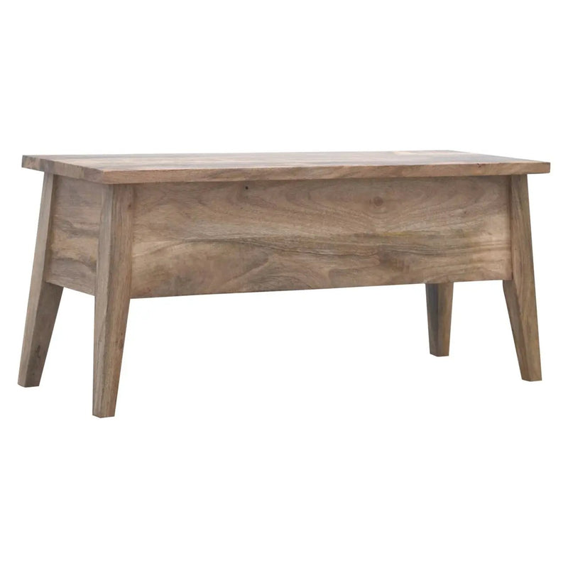 Solid Wood Lid Up Storage Bench by HouseOfZazla