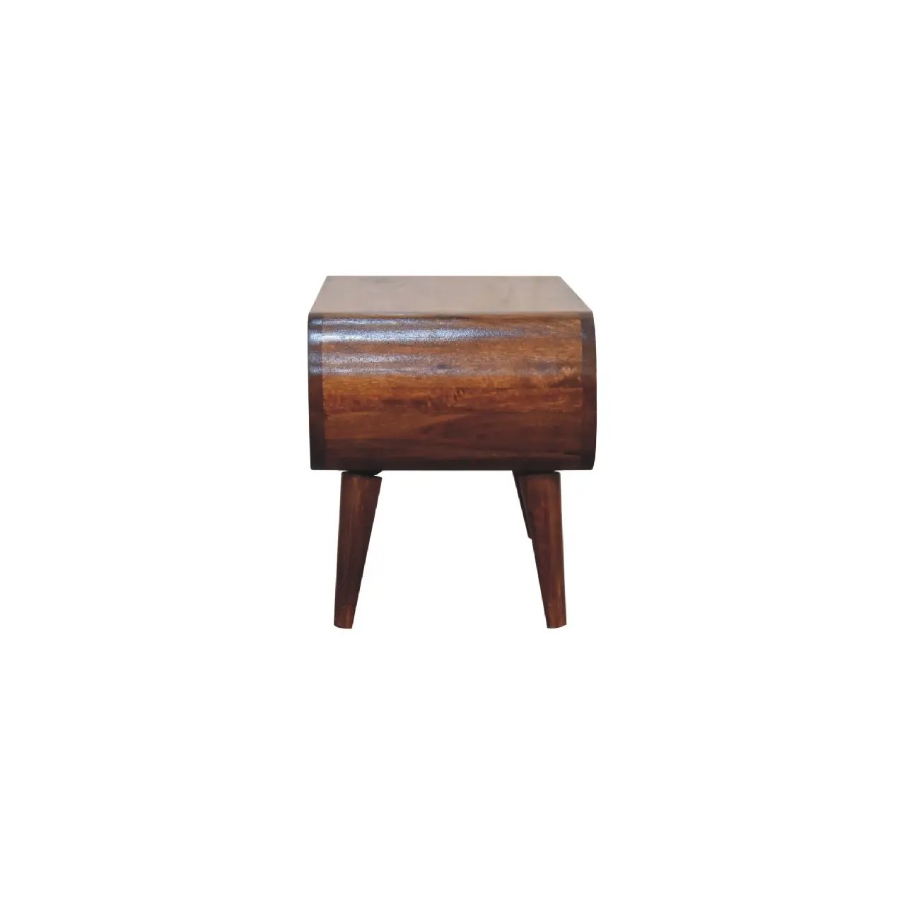 Solid Wood Amaya Nordic Style Coffee Table, Open Storage by HouseOfZazla