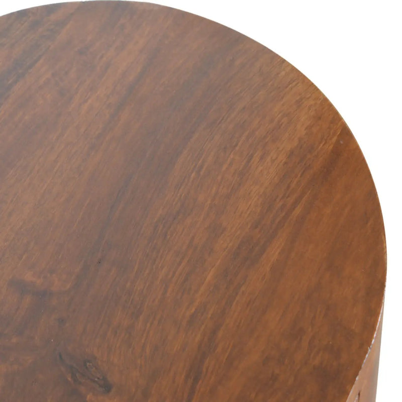 Solid Wood Albion Console, 1 Drawer, Chestnut by HouseOfZazla