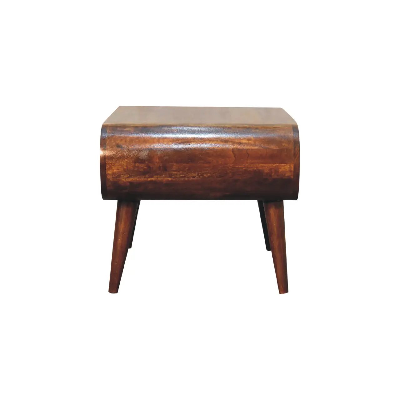 Open Chestnut Coffee Table, Nordic Legs by HouseOfZazla