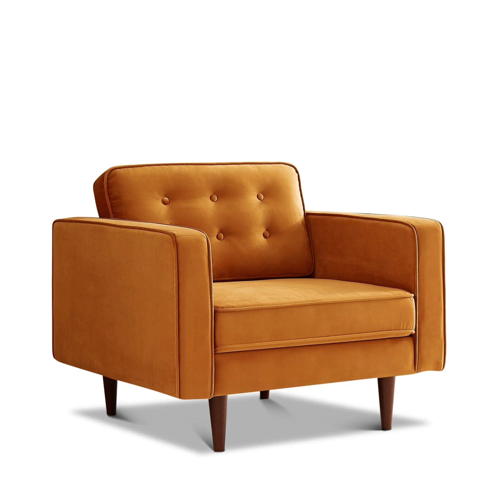 Casey Velvet Lounge Chair by HouseOfZazla