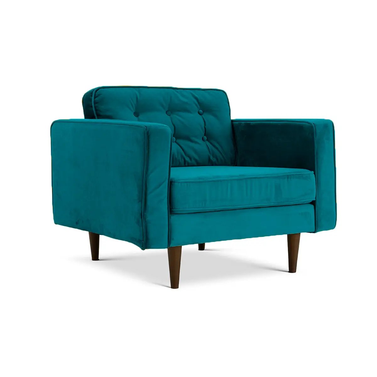 Casey Velvet Lounge Chair by HouseOfZazla