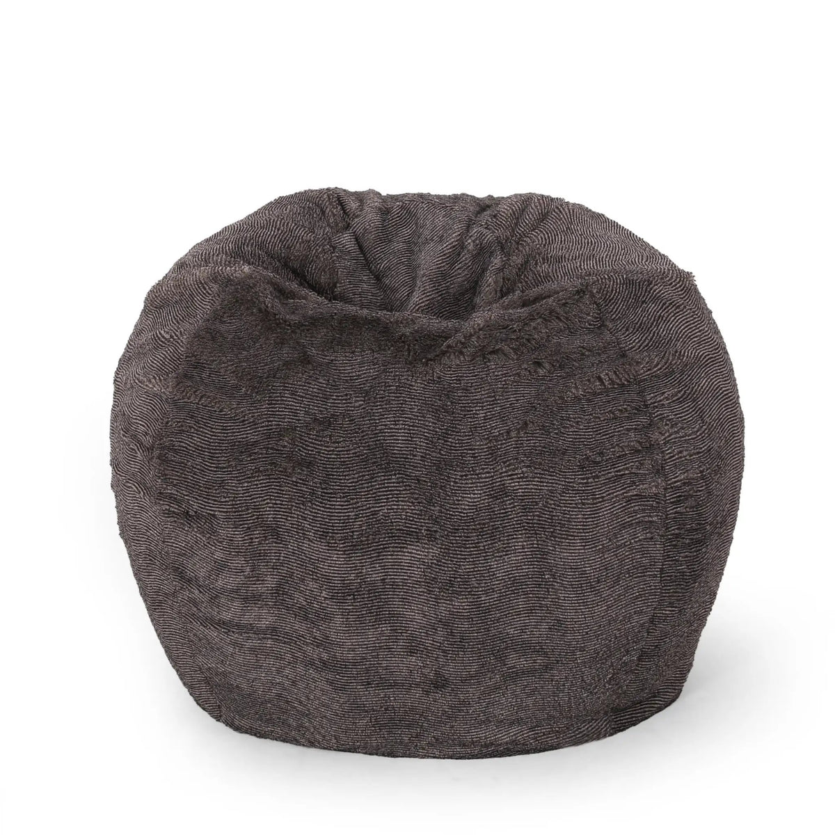 Vida 3 Foot Rounded Faux Fur Bean Bag by HouseOfZazla