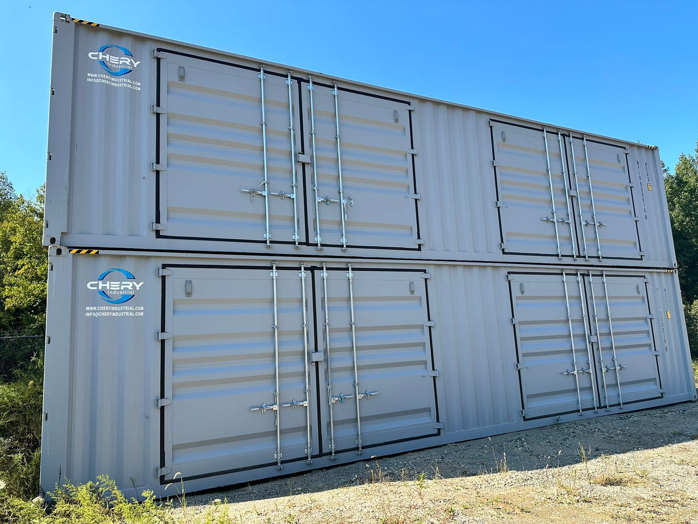 40ft High Cube Two Multi Doors Container by Chery Industrial