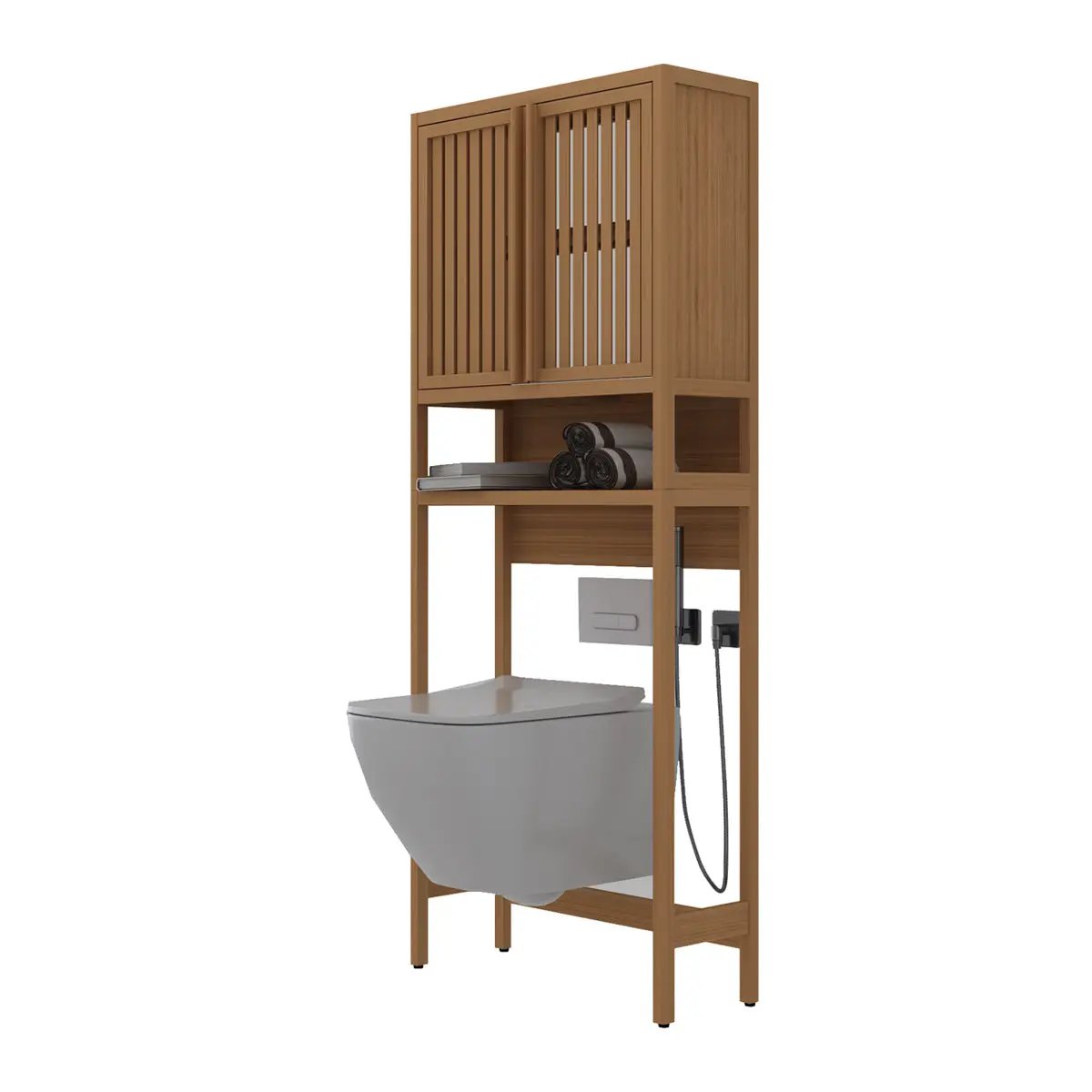 Toilet Storage Rack - Independent Bathroom & Laundry Room by HouseOfZazla