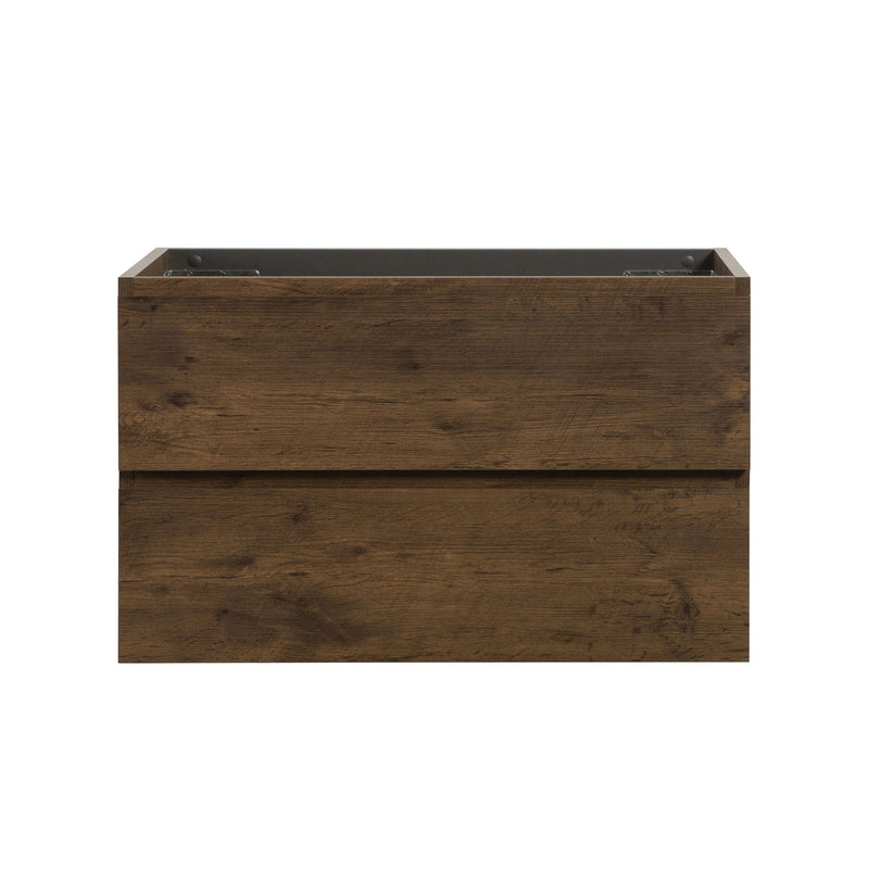 Alice 36W-105 Wall Mount Bathroom Vanity Cabinet Without Basin by HouseOfZazla
