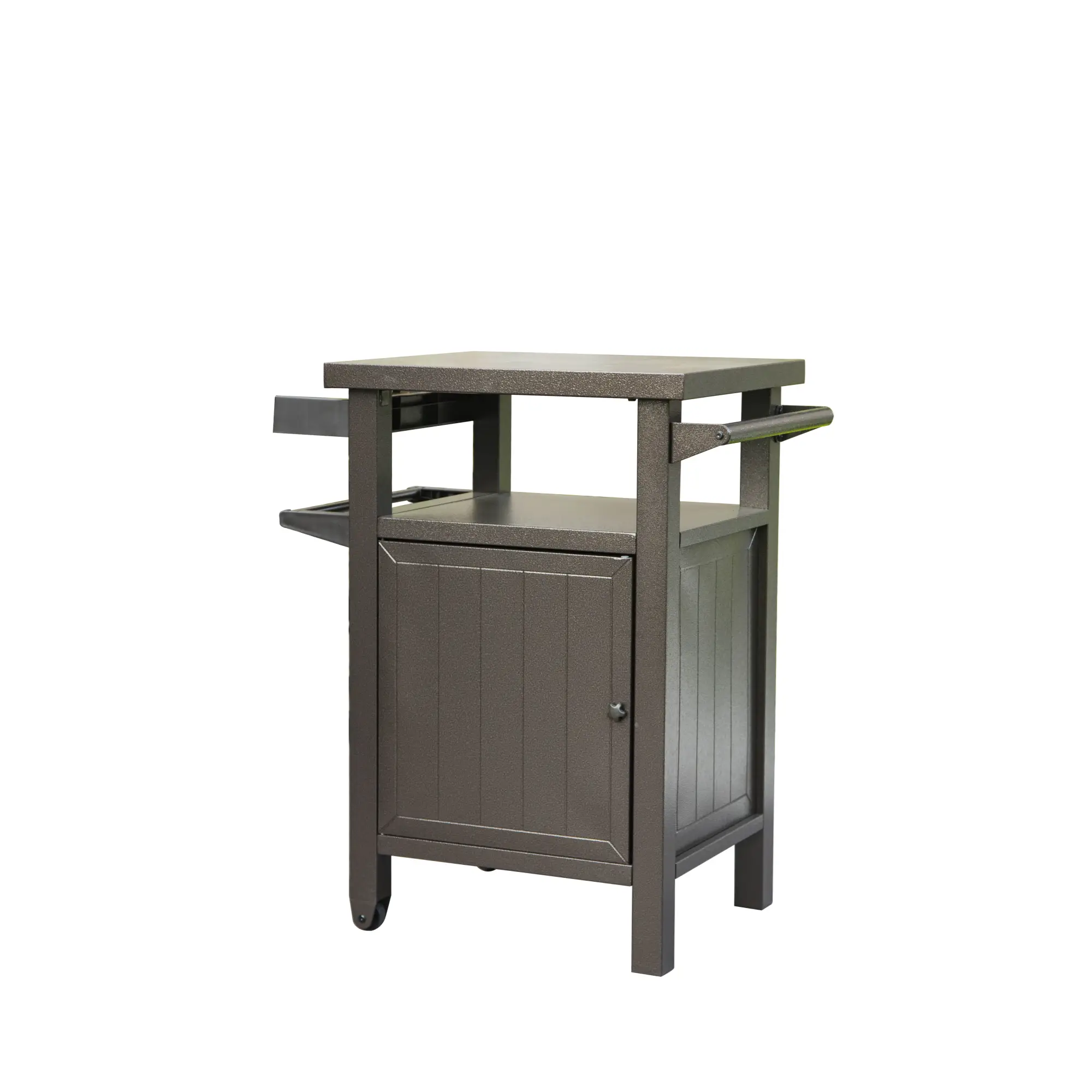 Grill Cart Outdoor with Storage and Wheels by HouseOfZazla