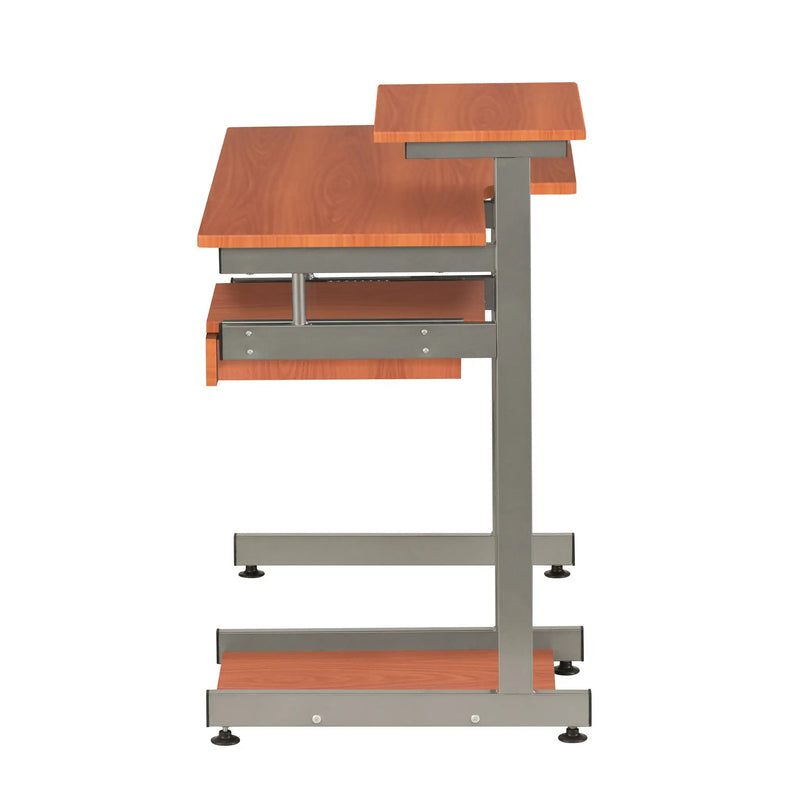 Techni Mobili Complete Computer Workstation Desk, Woodgrain by HouseOfZazla