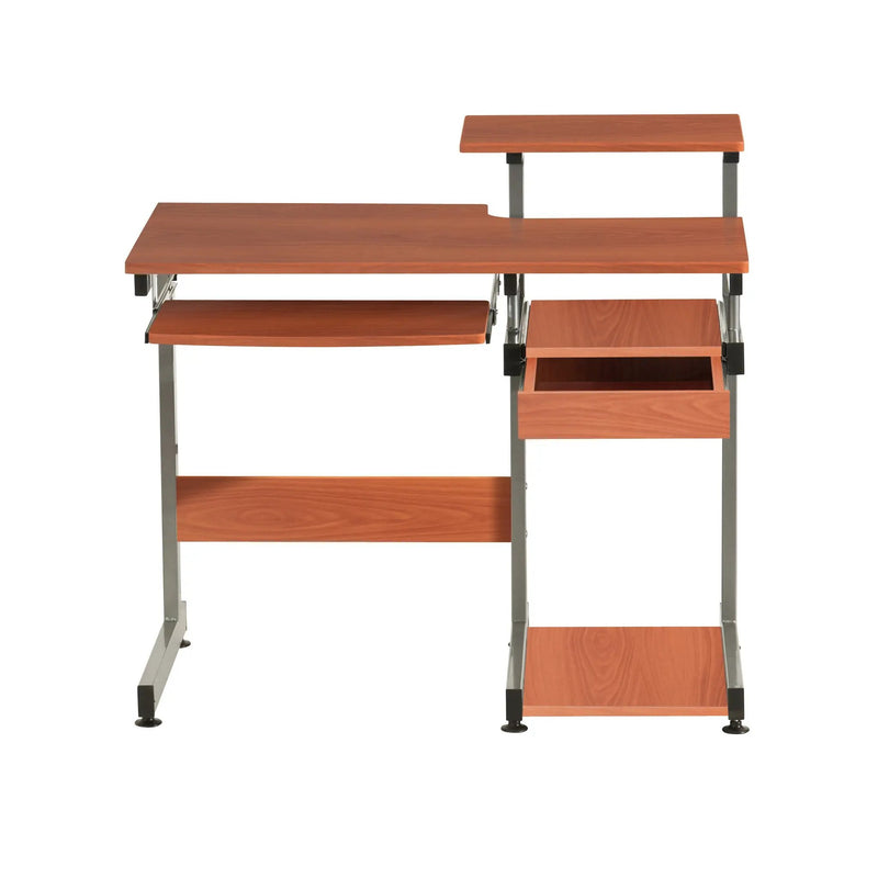 Techni Mobili Complete Computer Workstation Desk, Woodgrain by HouseOfZazla