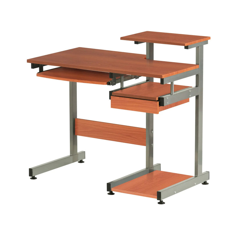 Techni Mobili Complete Computer Workstation Desk, Woodgrain by HouseOfZazla