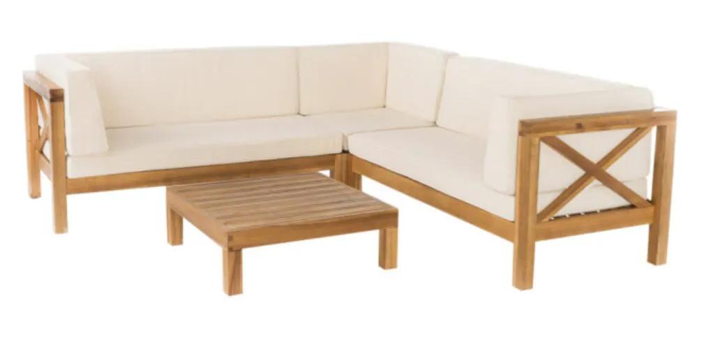 Brava X-Back 4-Piece Sofa Set by HouseOfZazla