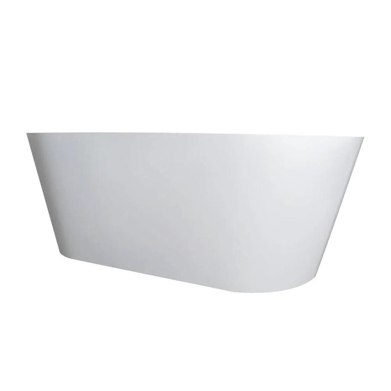 65 Inch Freestanding Solid Surface Soaking Bathtub by HouseOfZazla