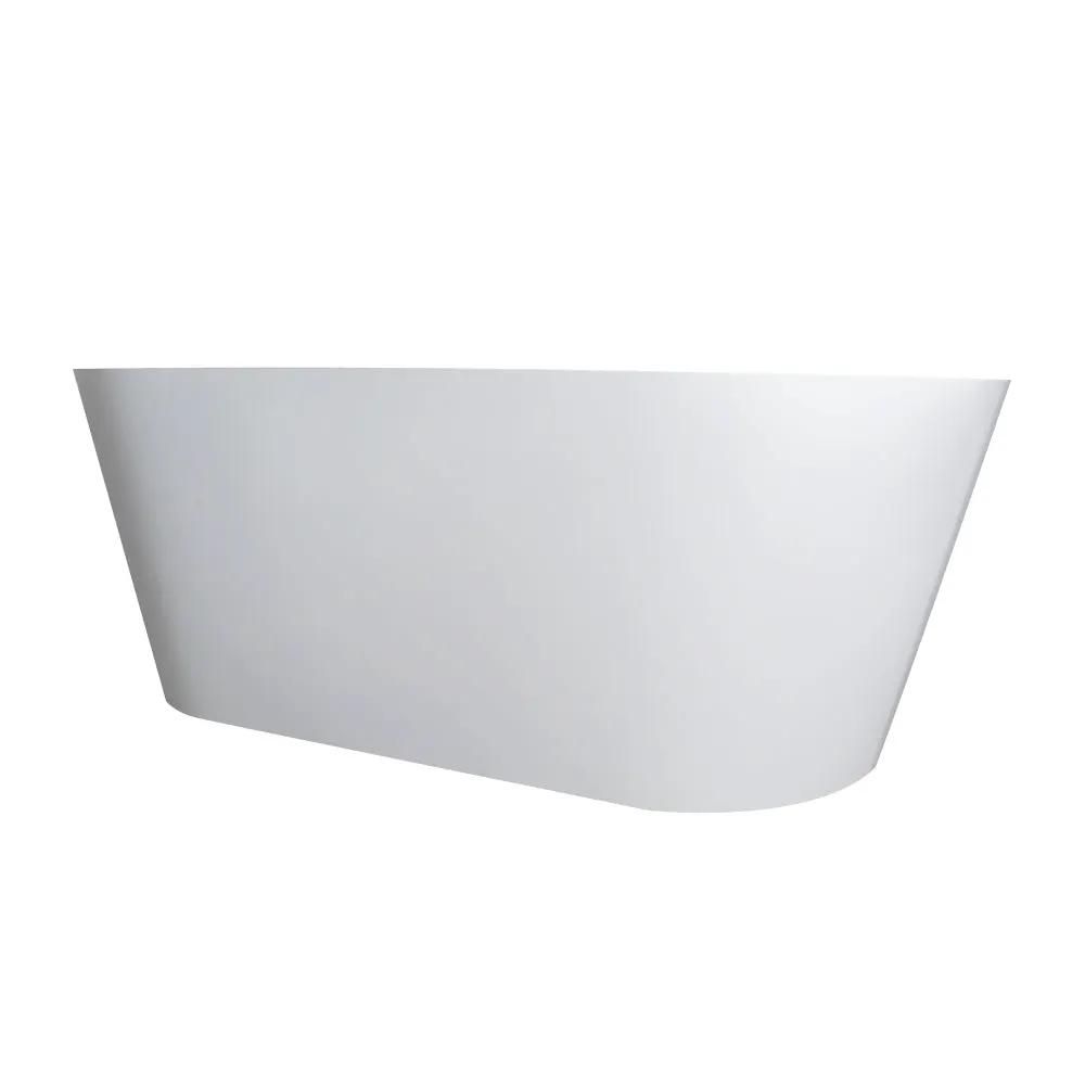 55 Inch Freestanding Solid Surface Soaking Bathtub by HouseOfZazla