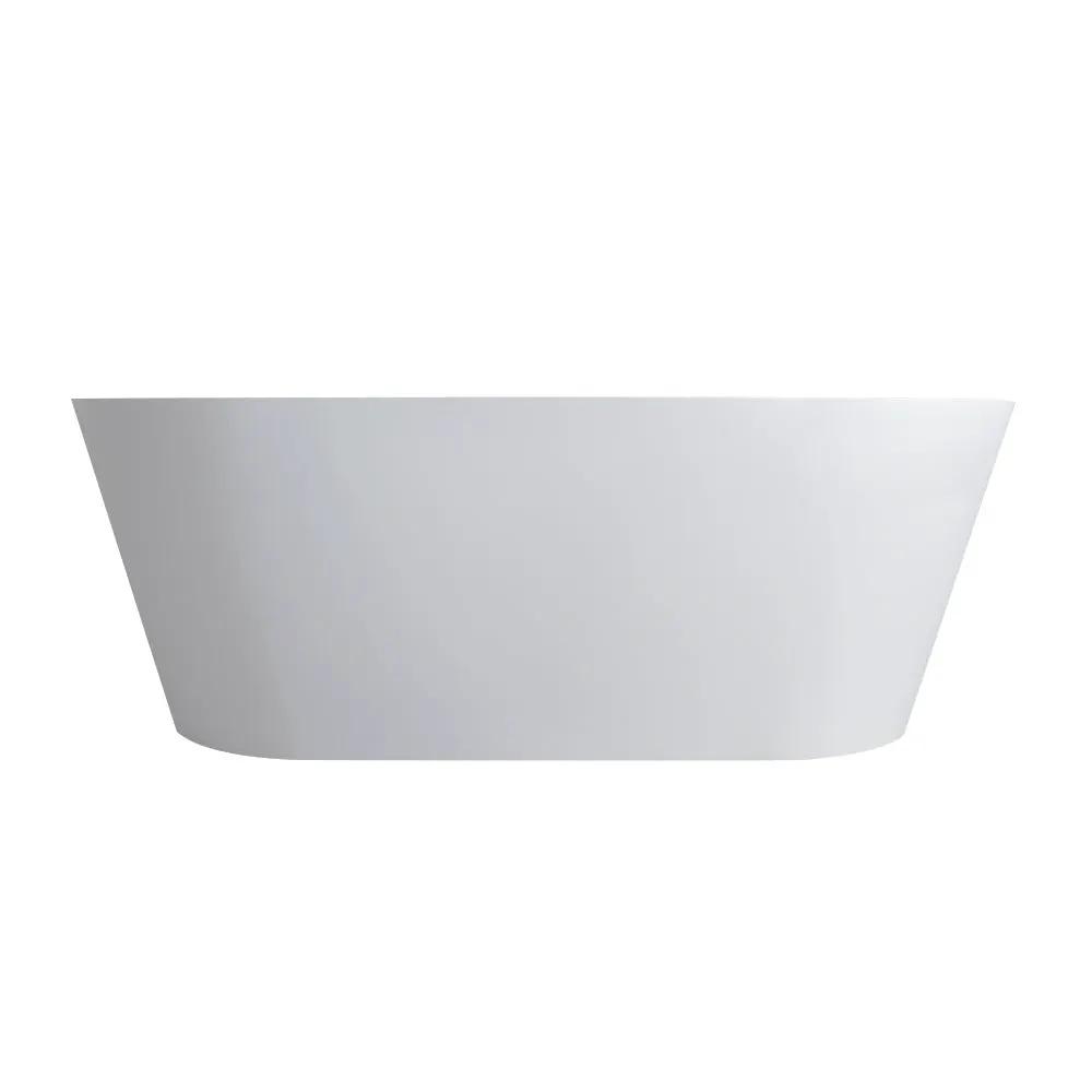 67 Inch Freestanding Solid Surface Soaking Bathtub by HouseOfZazla