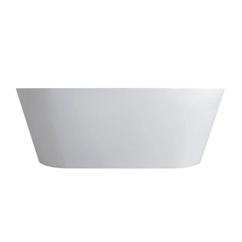 59 Inch Freestanding Solid Surface Soaking Bathtub by HouseOfZazla