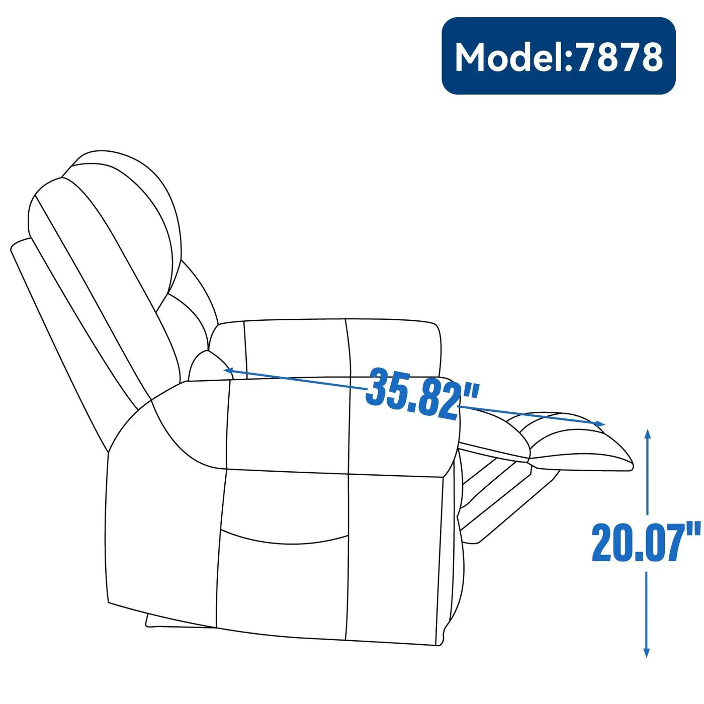 Power Lift Recliner Chair with Heat and Massage by HouseOfZazla