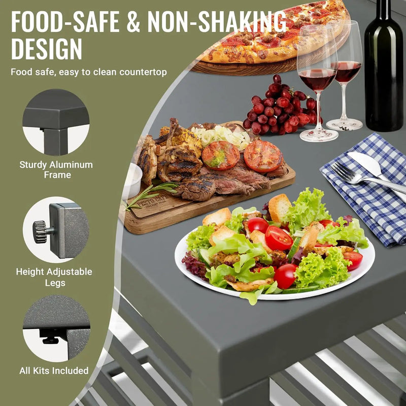 Outdoor Kitchen Island with Storage by HouseOfZazla