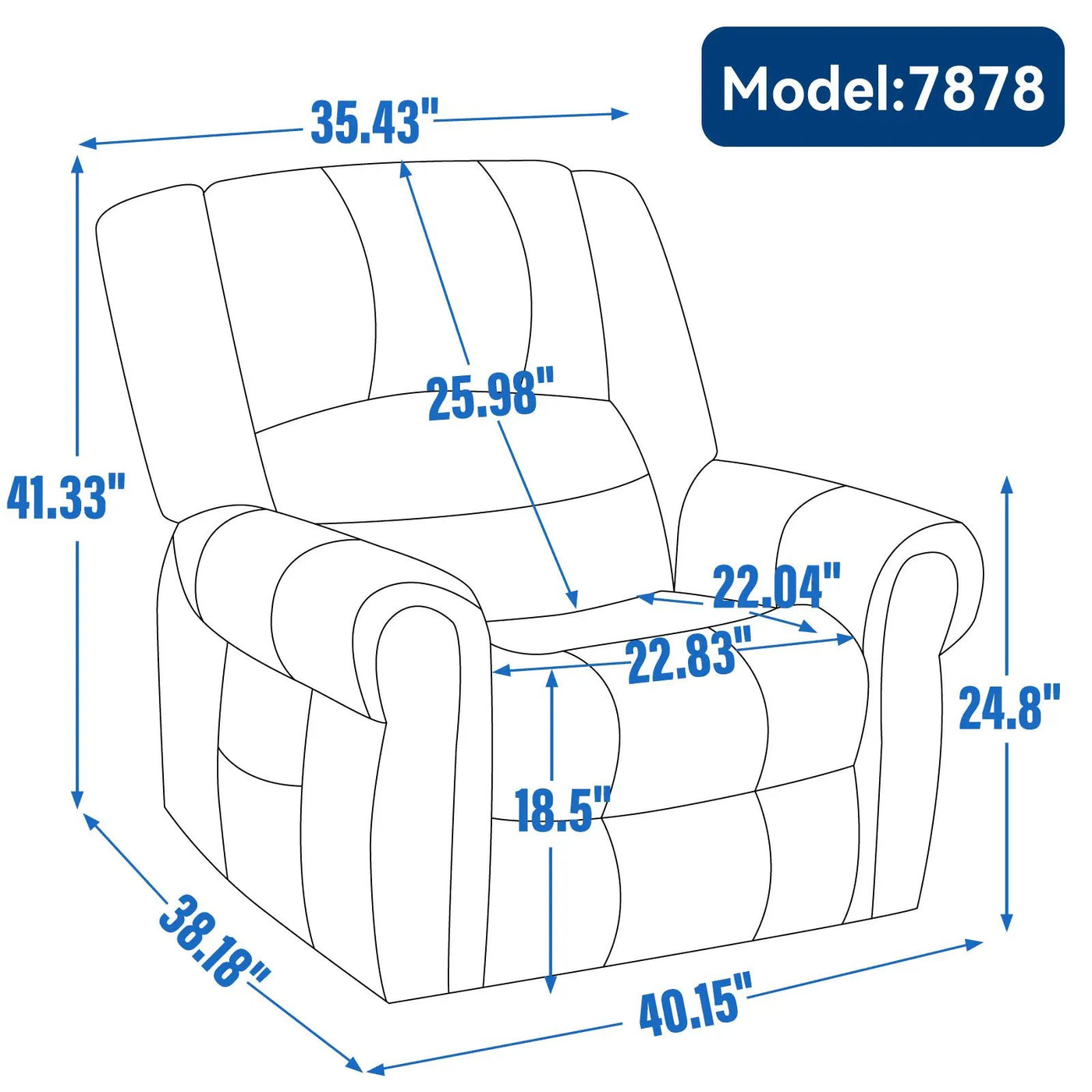 Power Lift Recliner Chair with Heat and Massage by HouseOfZazla