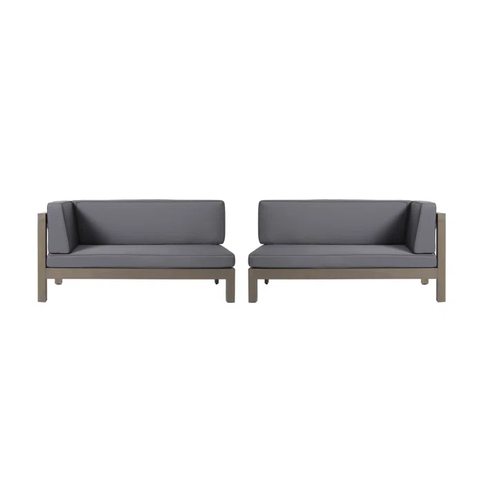 Brava X-Back Left-Right Corner Bench Set, photo 2 of 10
