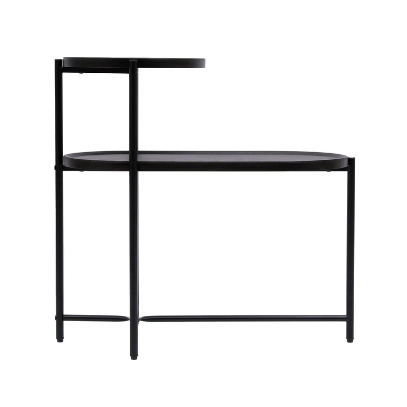 Round Coffee Table with Storage Tray by HouseOfZazla