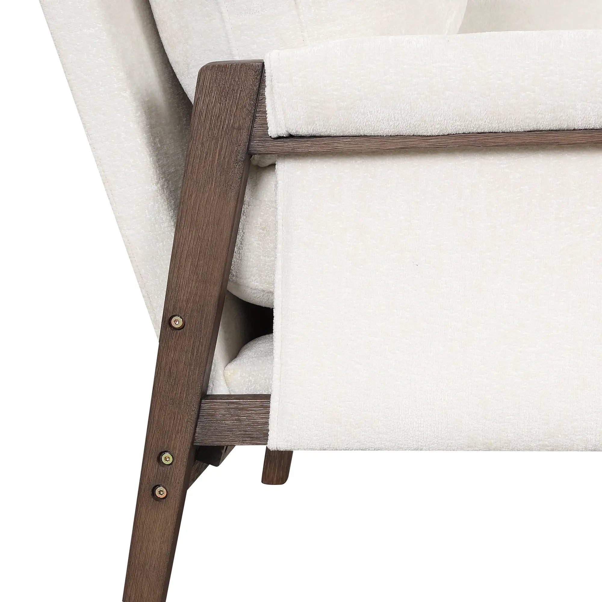 Kelly Mid-Century Modern Velvet Accent Armchair by HouseOfZazla