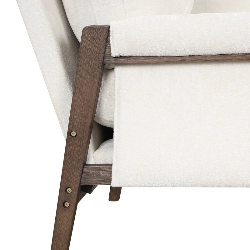 Kelly Mid-Century Modern Velvet Accent Armchair by HouseOfZazla