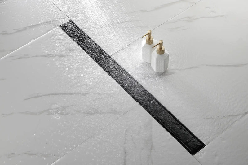 36 Inches Linear Shower Drain with Removable Cover by HouseOfZazla