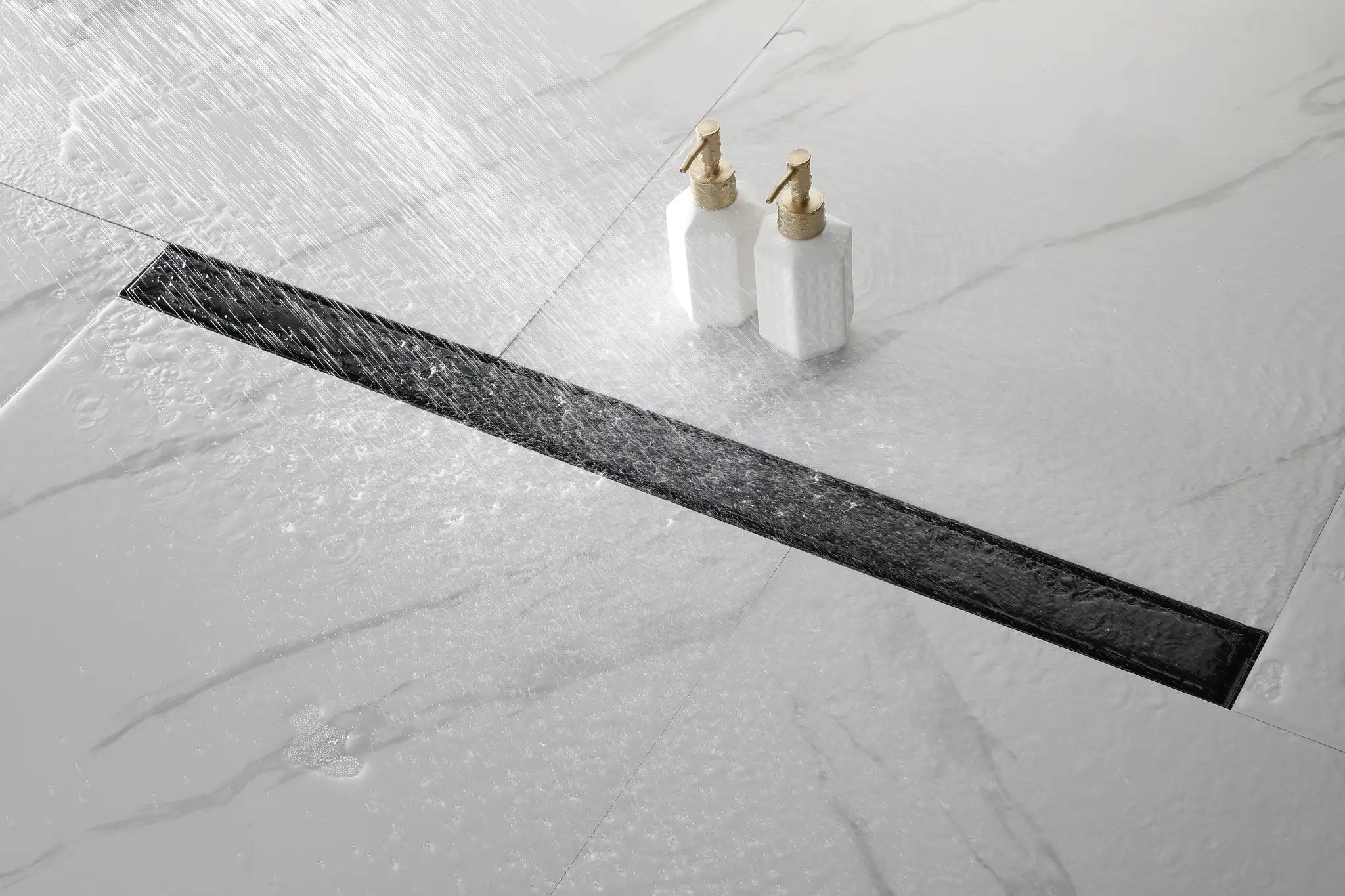 36 Inches Linear Shower Drain with Removable Cover by HouseOfZazla