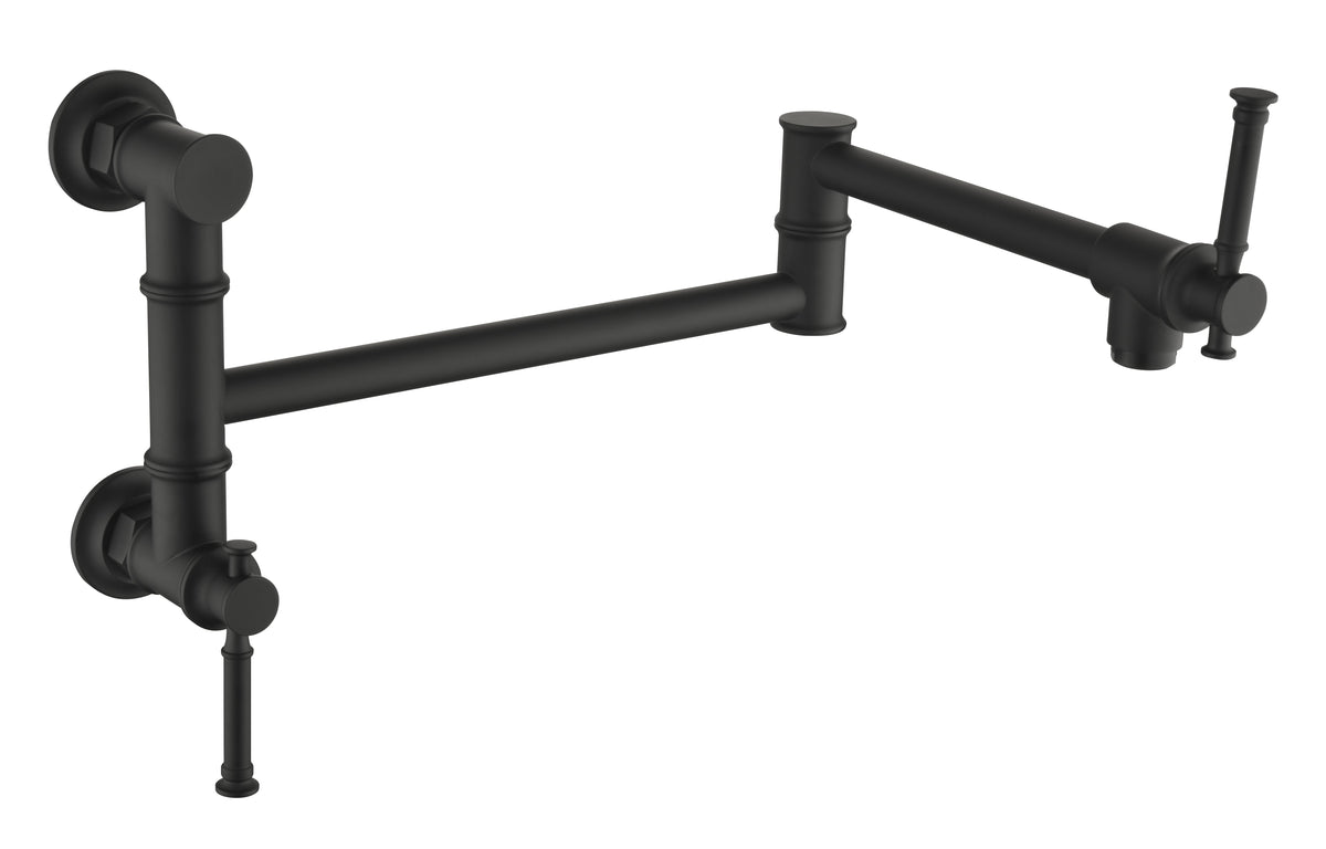 Modern Wall Mounted Pot Filler Faucet by HouseOfZazla