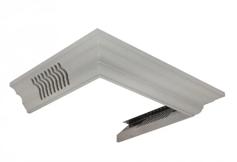 ZLINE Vented Crown Molding Profile 6 for Wall Range Hood, CM6V-KBUU by Farmhouse Kitchen and Bath