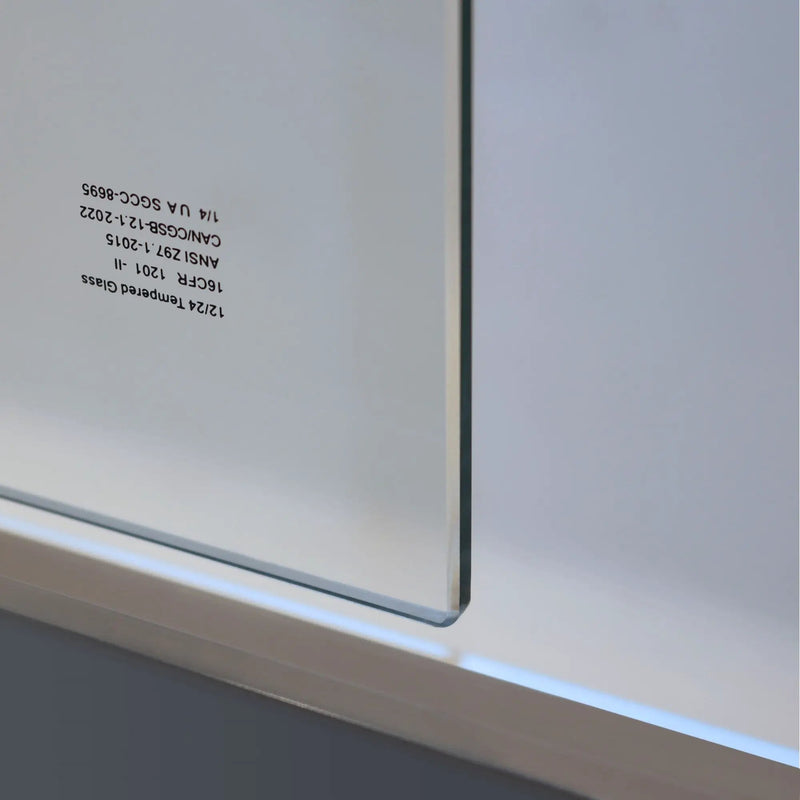 56-60"W x 60"H Double Sliding Tub Shower Door by HouseOfZazla