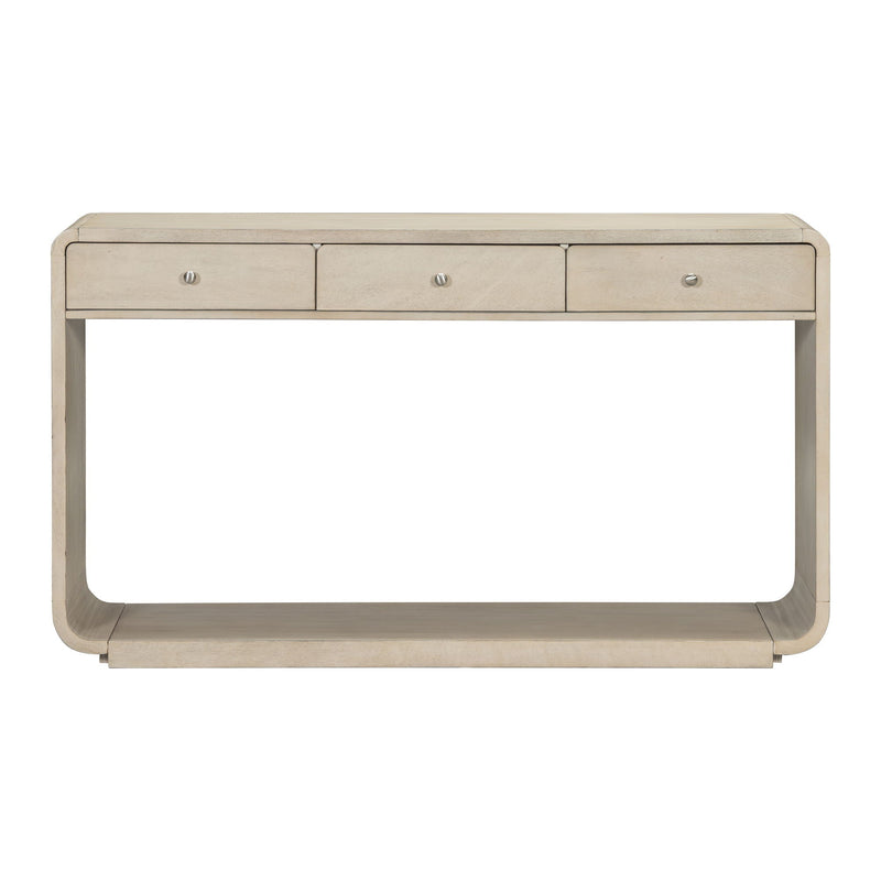 Console Table With 3 Drawers And Display Shelf by HouseOfZazla