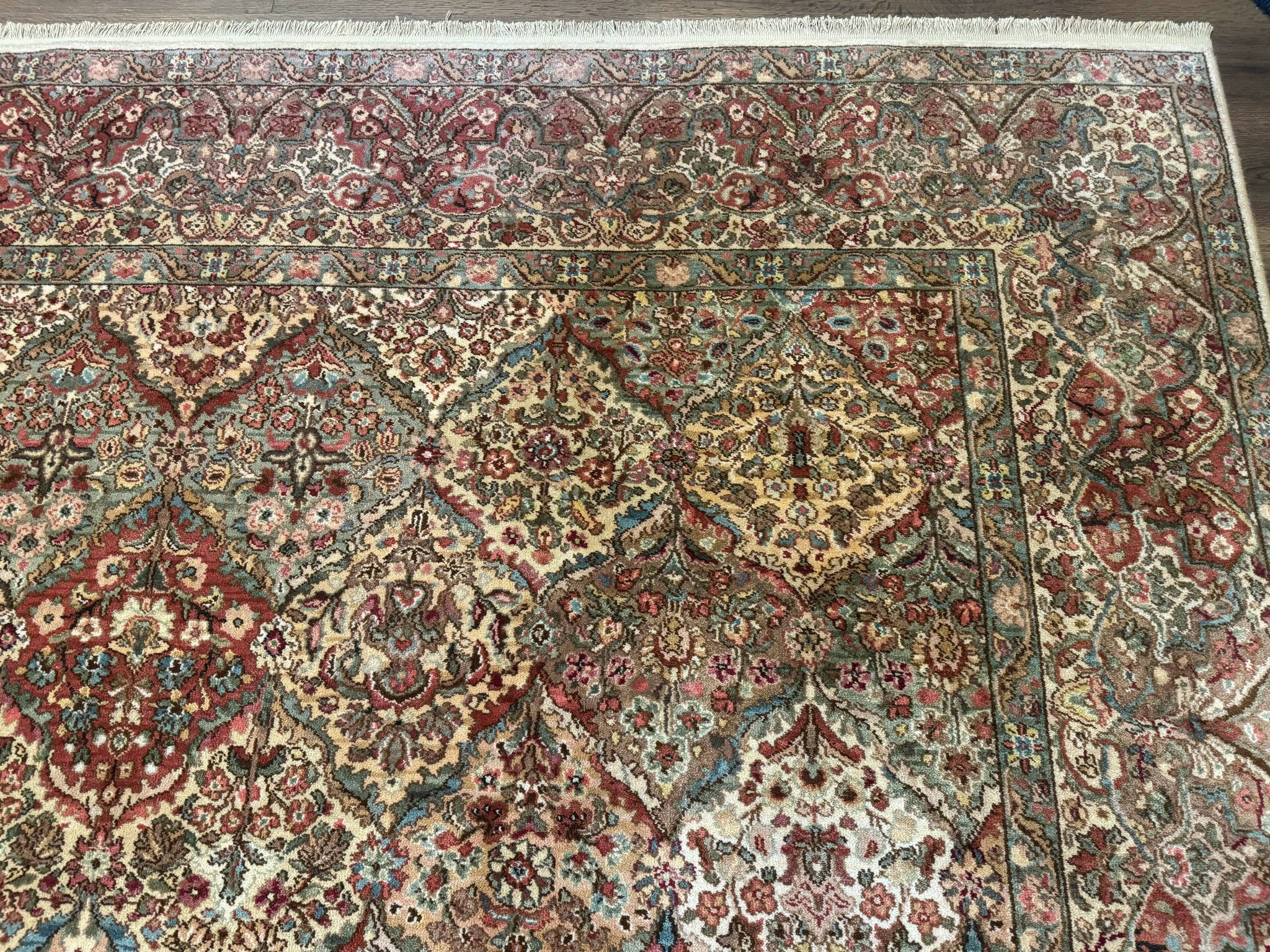 10x14 Karastan Empress Kirman Rug #700/719, Vintage Wool Discontinued Karastan by Jewel Rugs