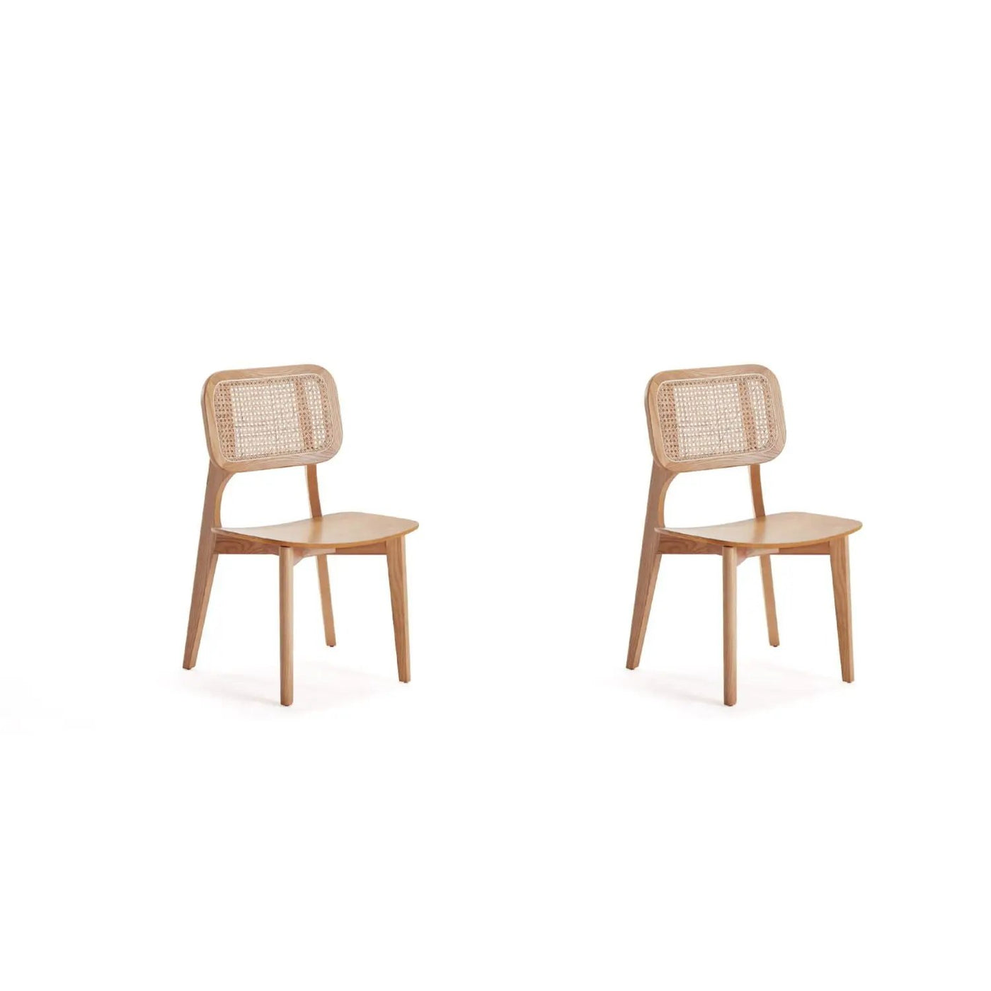 Versailles - Dining Chair With Cane Backrest (Set of 2) by HouseOfZazla