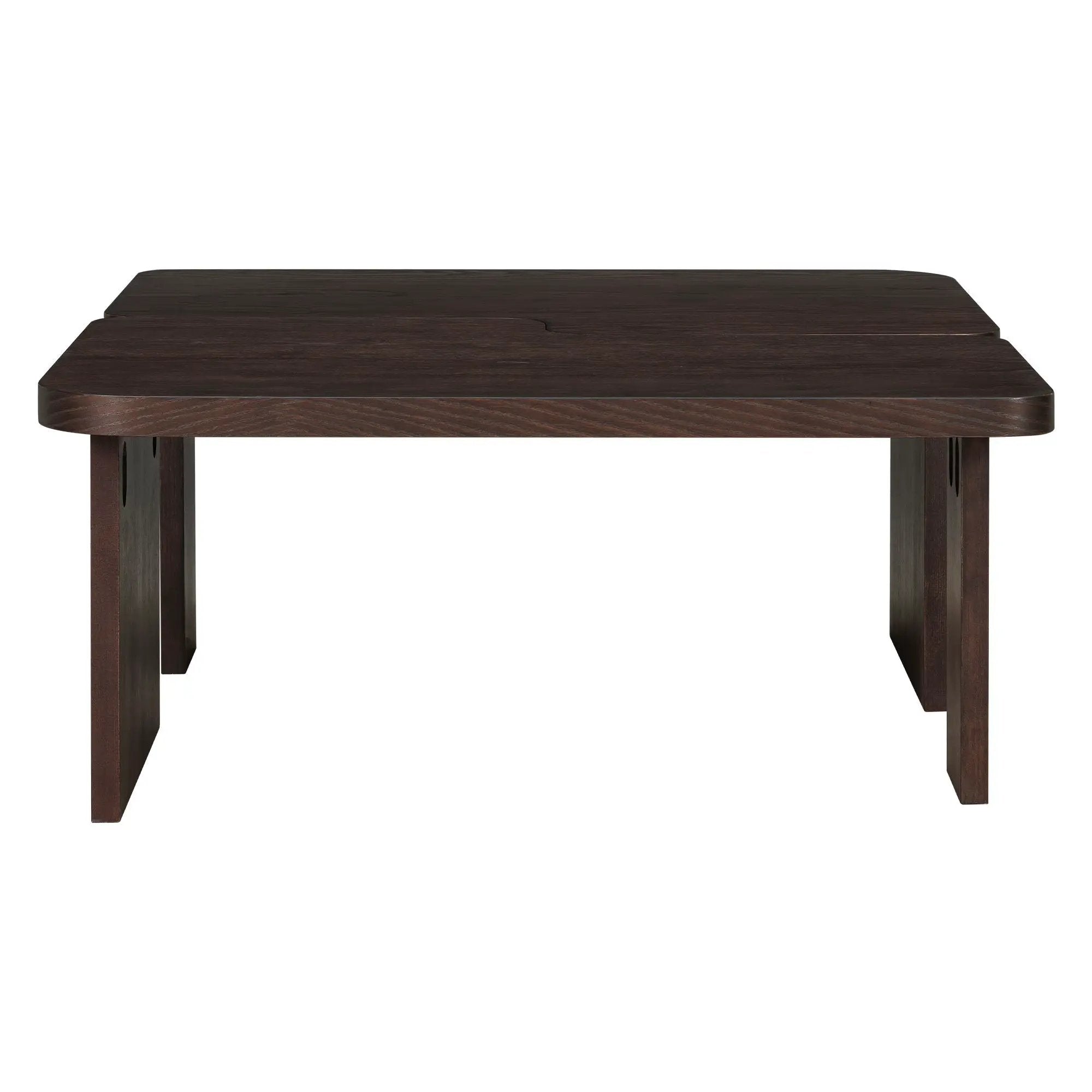 Modern Minimalist Coffee Table Set With Splicing Design