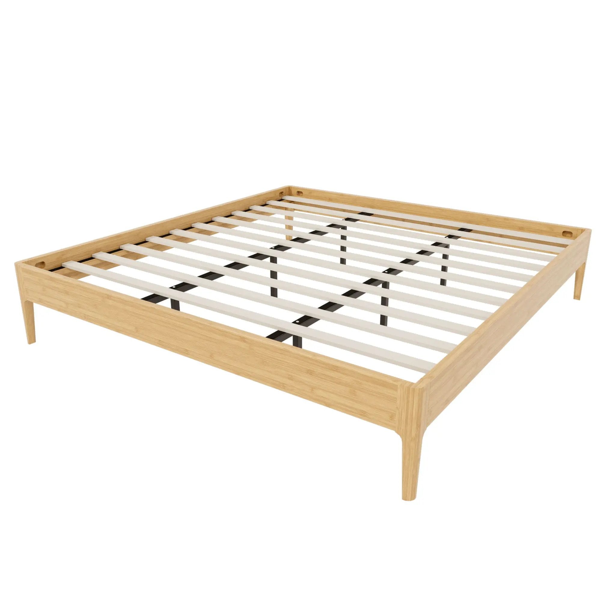 Modern Minimalist Style Platform Bed by HouseOfZazla