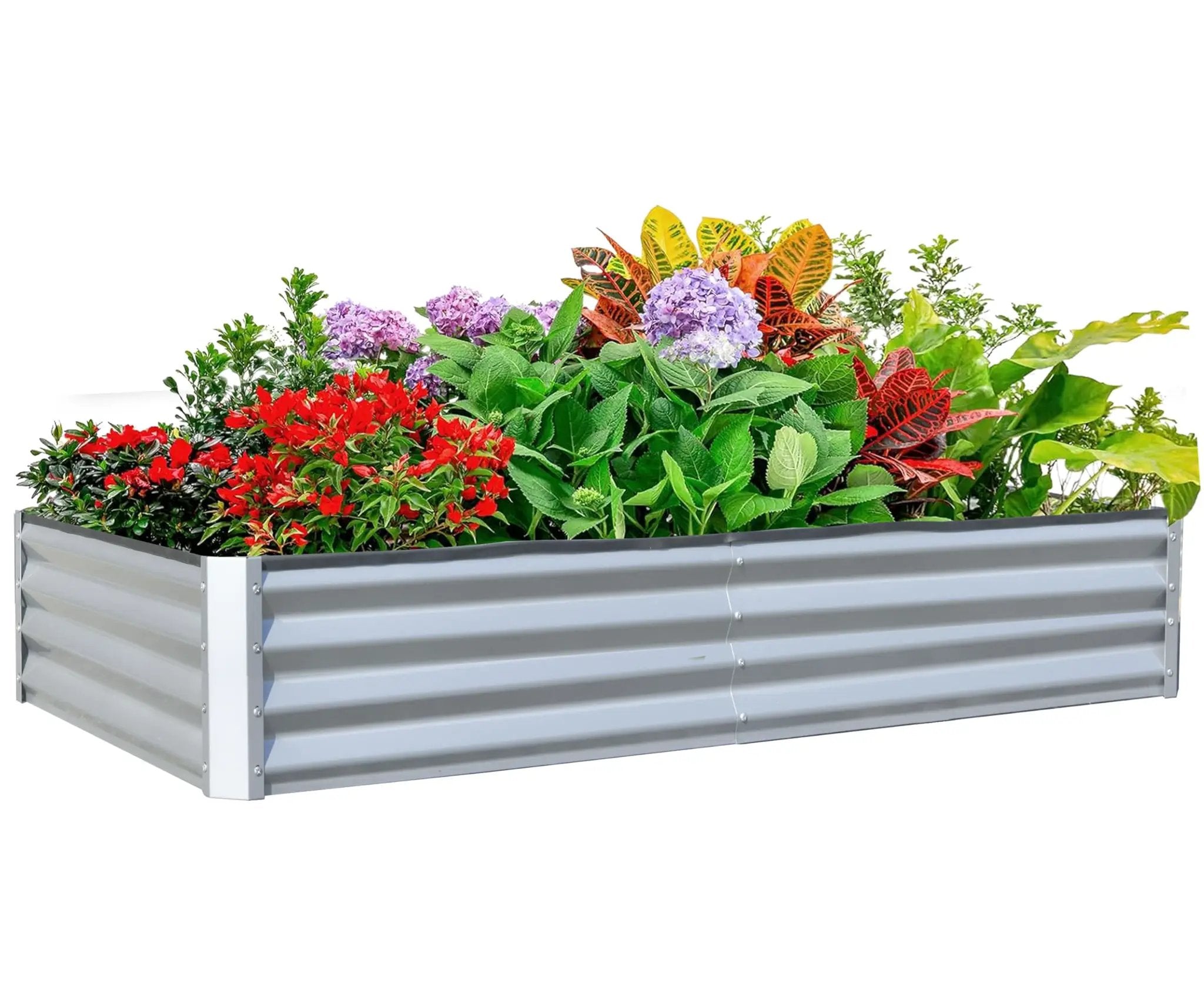 Galvanized Raised Garden Bed by HouseOfZazla