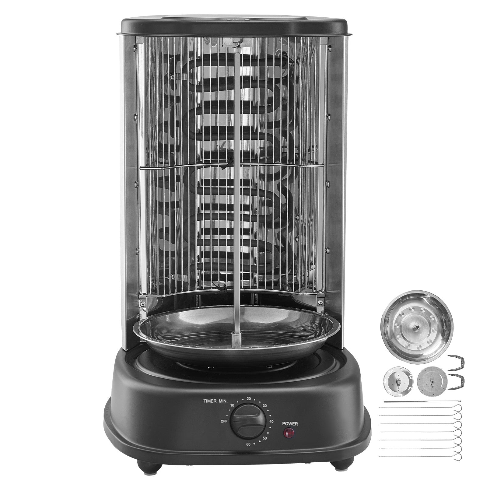 Stainless Steel Shawarma Grill Machine Vertical Gyro Rotisserie Doner by HouseOfZazla